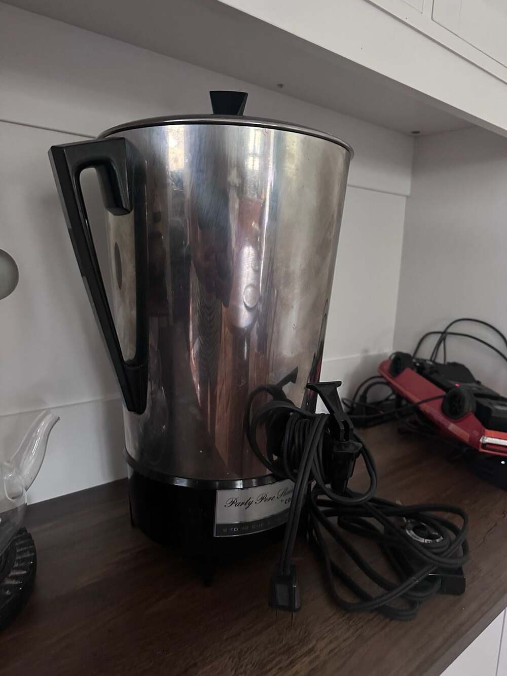 Vintage Cory Party Perc Stainless Steel 8-30 Cup Automatic Percolator Coffee Urn